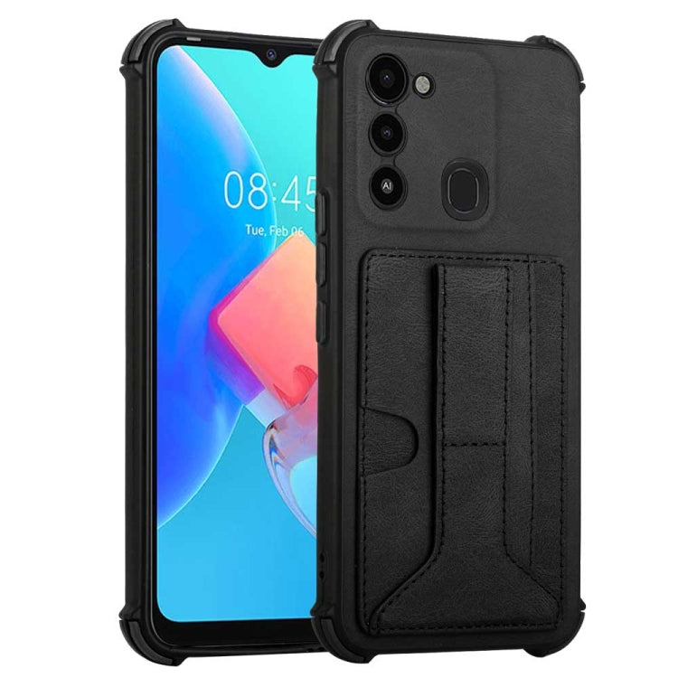 For Tecno Spark Go 2022/Spark 8C/KG5 Dream Holder Card Bag Shockproof Phone Case