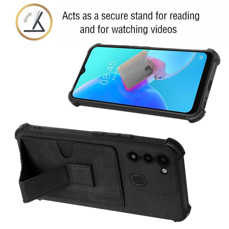 For Tecno Spark Go 2022/Spark 8C/KG5 Dream Holder Card Bag Shockproof Phone Case
