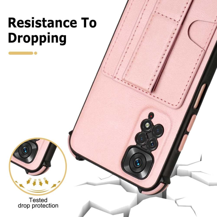 For Xiaomi Redmi Note 11 4G Global/11S Dream Holder Card Bag Shockproof Phone Case