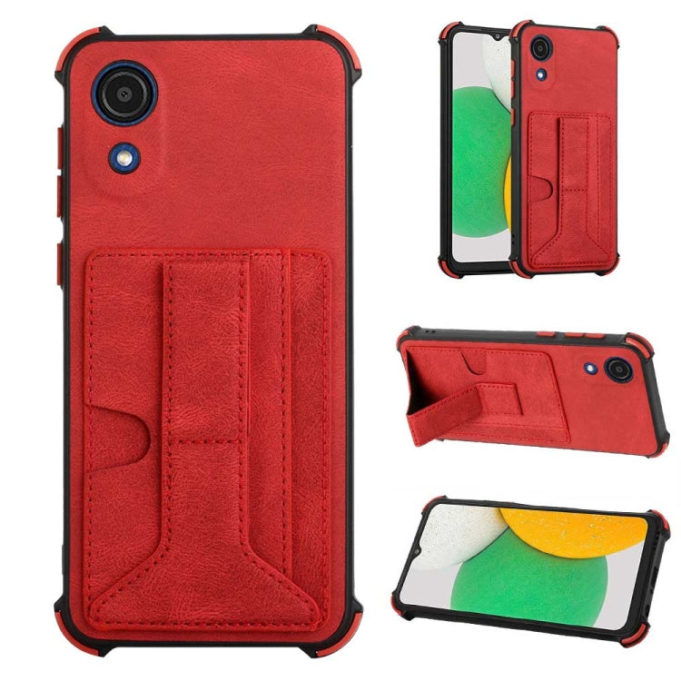For Samsung Galaxy A03 Core 2021 Dream Holder Card Bag Shockproof Phone Case