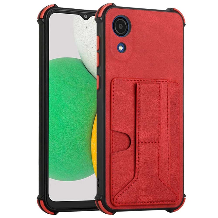 For Samsung Galaxy A03 Core 2021 Dream Holder Card Bag Shockproof Phone Case