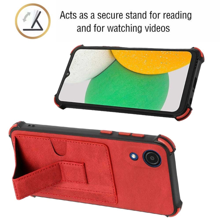 For Samsung Galaxy A03 Core 2021 Dream Holder Card Bag Shockproof Phone Case