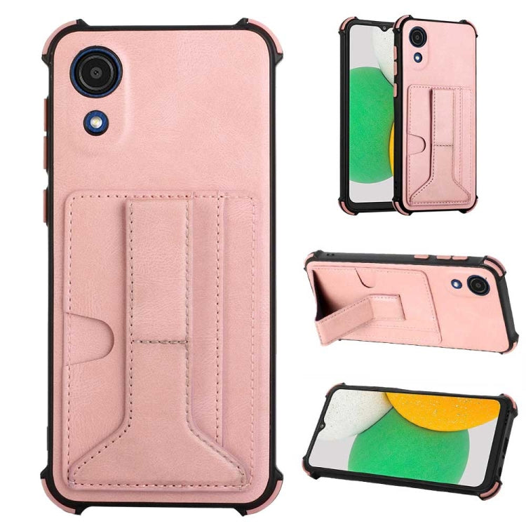 For Samsung Galaxy A03 Core 2021 Dream Holder Card Bag Shockproof Phone Case