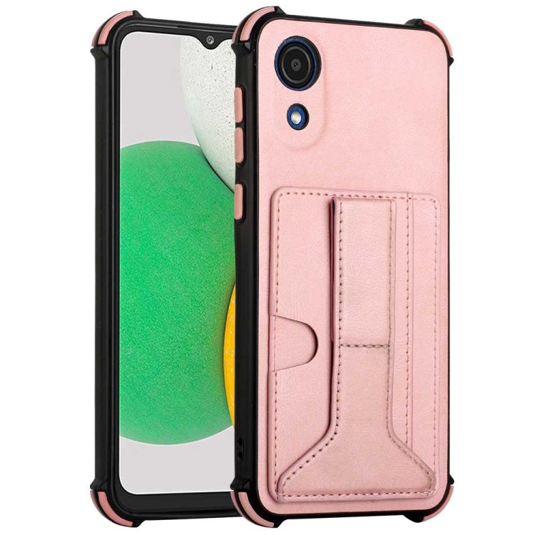For Samsung Galaxy A03 Core 2021 Dream Holder Card Bag Shockproof Phone Case