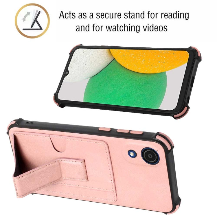 For Samsung Galaxy A03 Core 2021 Dream Holder Card Bag Shockproof Phone Case