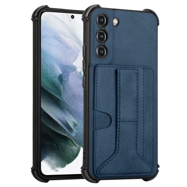 For Samsung Galaxy S22 5G Dream Holder Card Bag Shockproof Phone Case