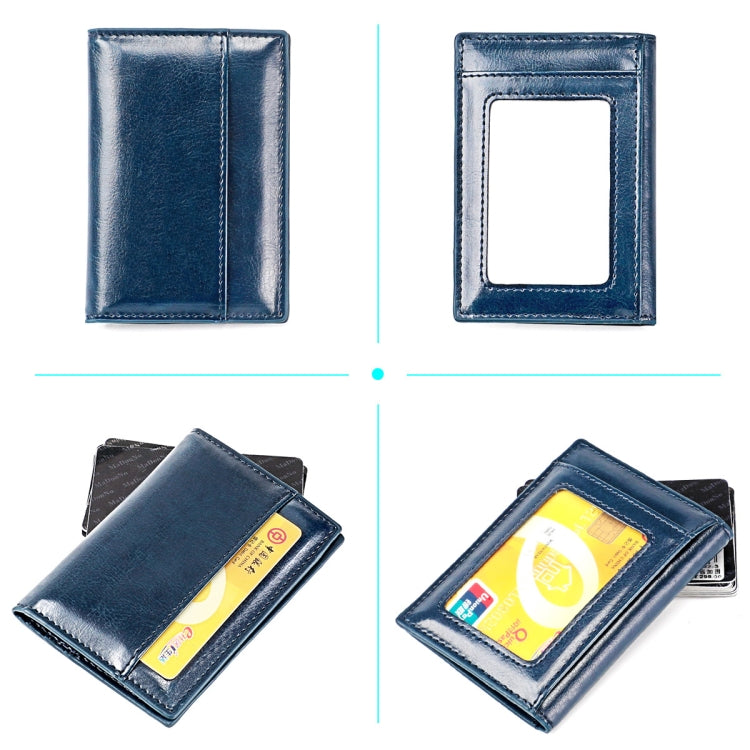 KB68 Mini Ultra-thin PU Leather Card Holder