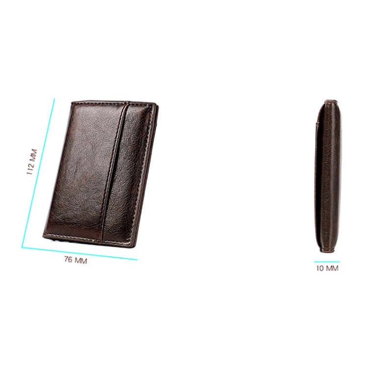 KB68 Mini Ultra-thin PU Leather Card Holder