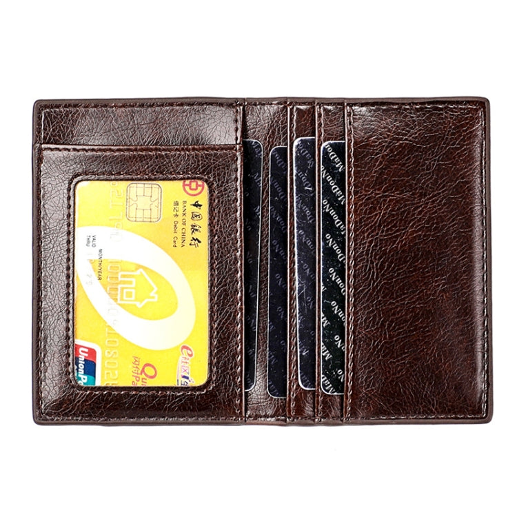 KB68 Mini Ultra-thin PU Leather Card Holder