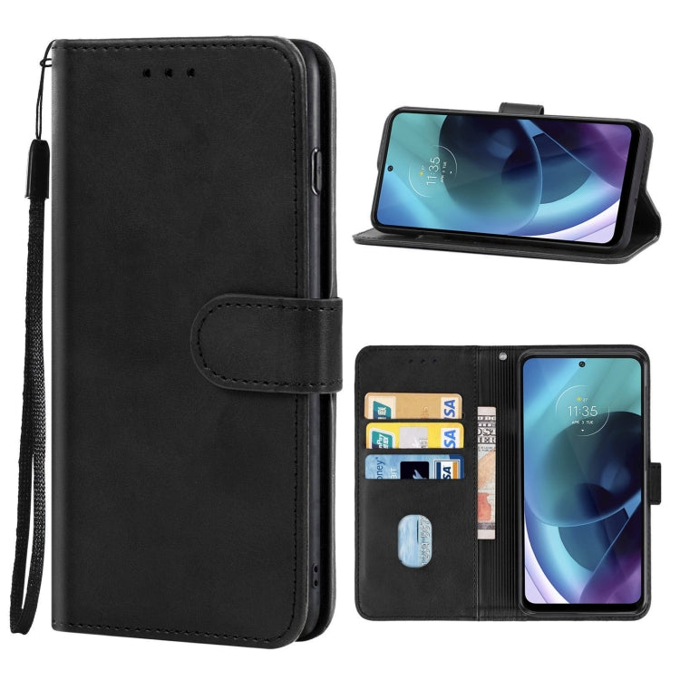 For Motorola Moto G71 5G Leather Phone Case