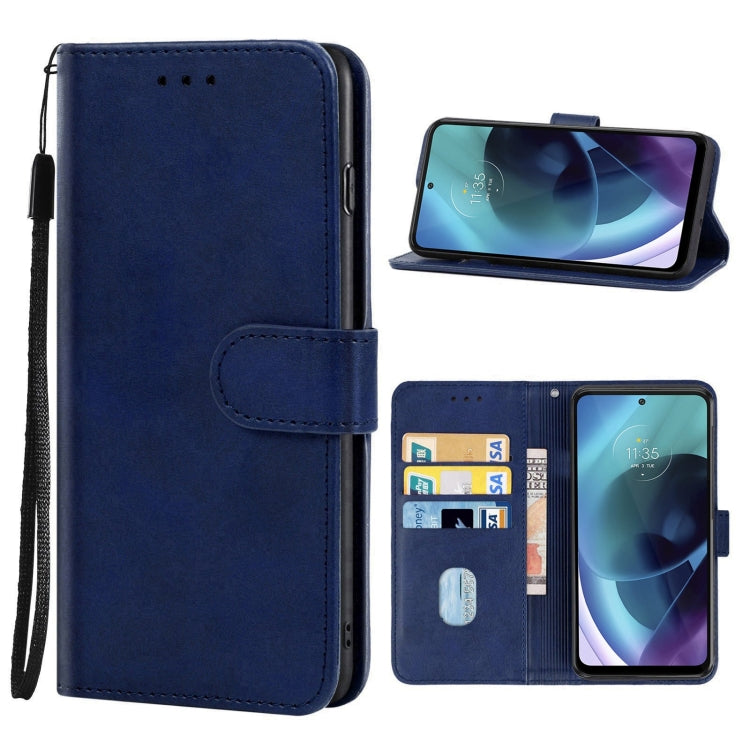 For Motorola Moto G71 5G Leather Phone Case