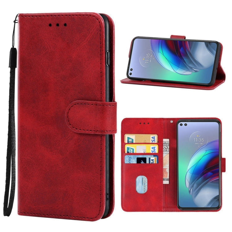For Motorola Moto Edge S / G100 Leather Phone Case