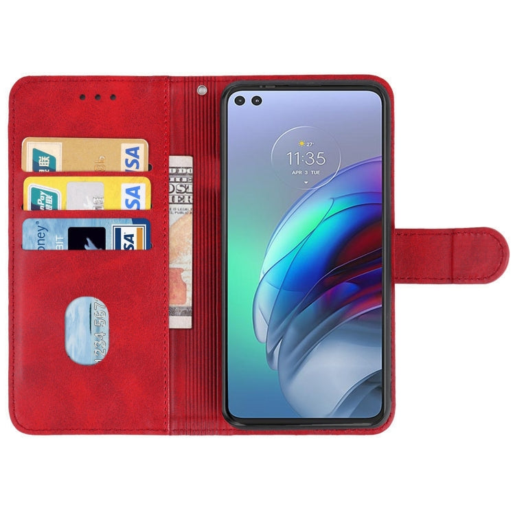 For Motorola Moto Edge S / G100 Leather Phone Case