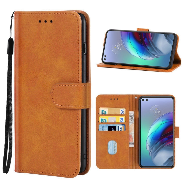 For Motorola Moto Edge S / G100 Leather Phone Case