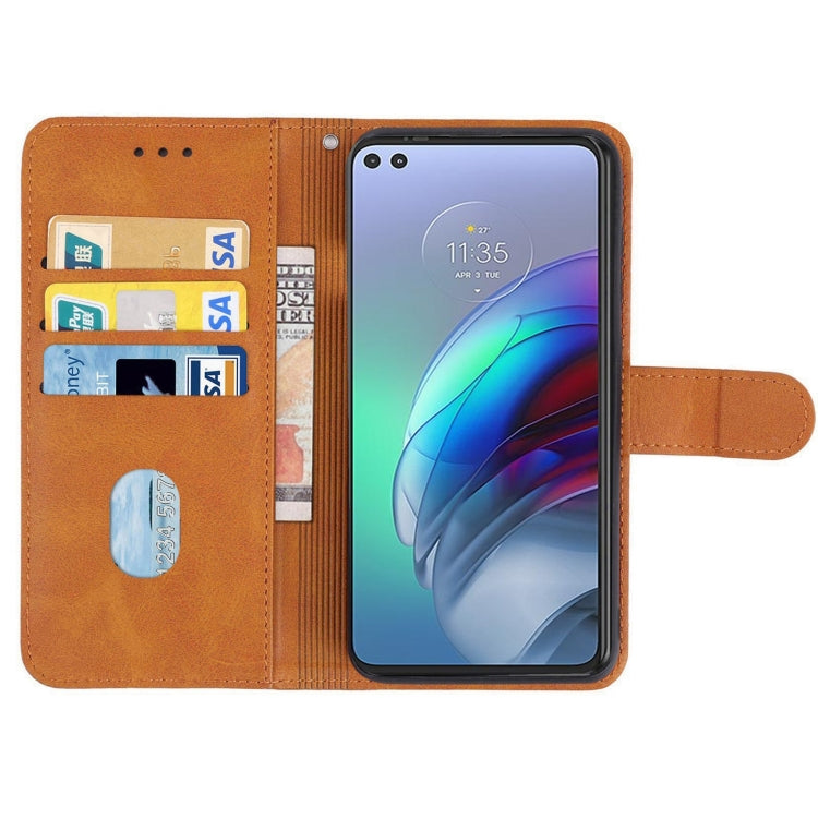 For Motorola Moto Edge S / G100 Leather Phone Case
