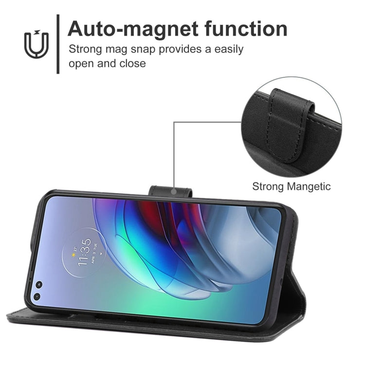 For Motorola Moto Edge S / G100 Leather Phone Case