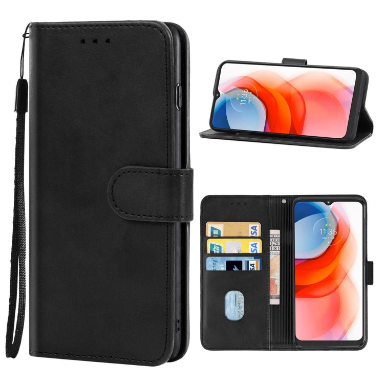 For Motorola Moto G Play 2021 Leather Phone Case