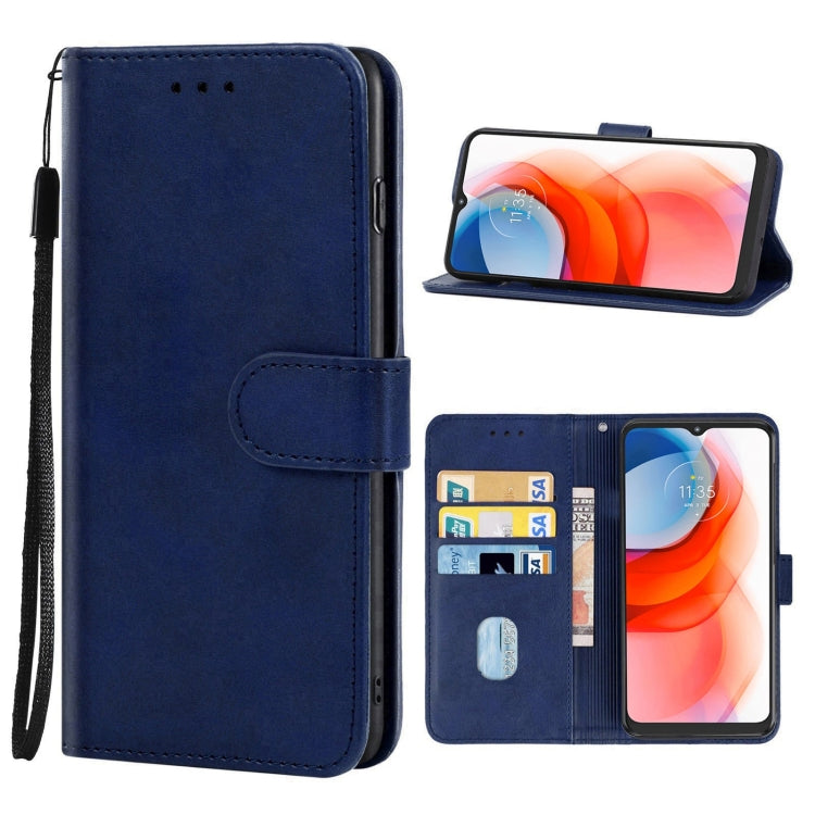 For Motorola Moto G Play 2021 Leather Phone Case