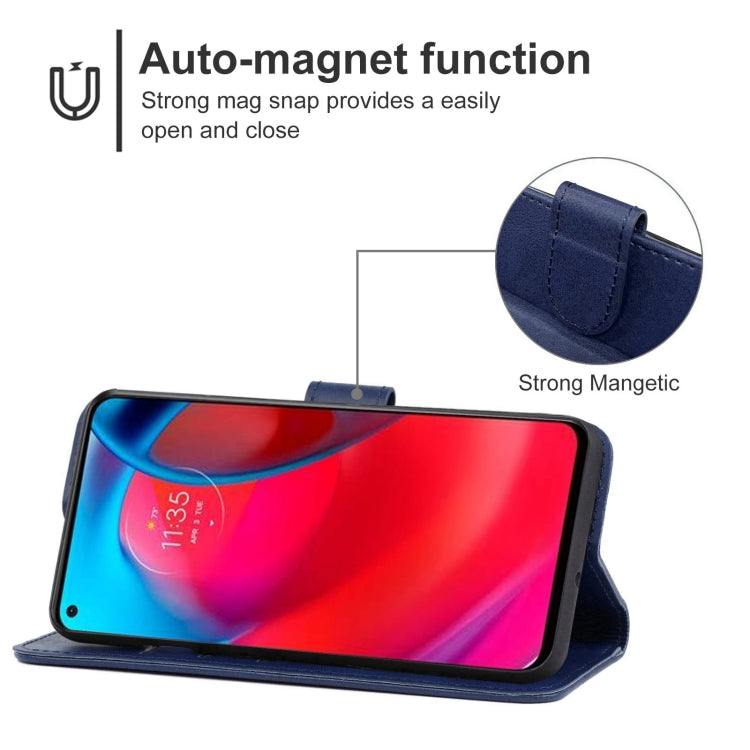 For Motorola Moto G Stylus 5G Leather Phone Case