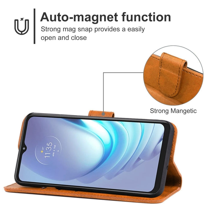 For Motorola Moto G50 4G Leather Phone Case