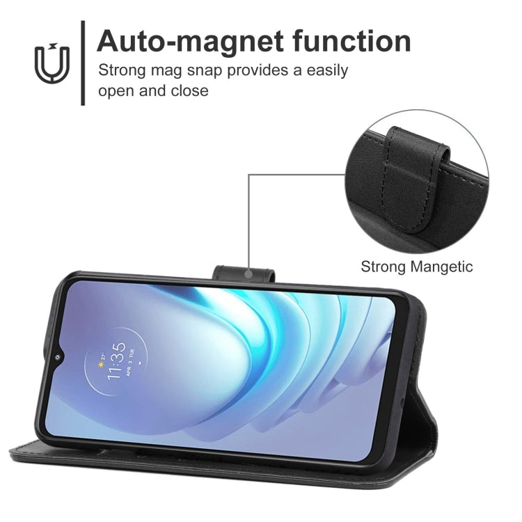For Motorola Moto G50 4G Leather Phone Case