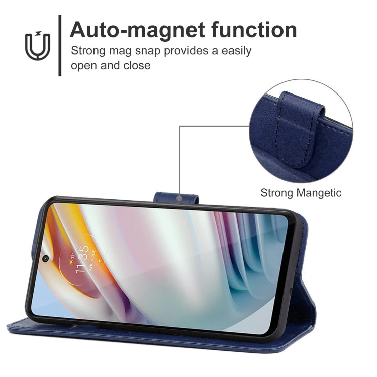 For Motorola Moto G60 / G40 Fusion Leather Phone Case