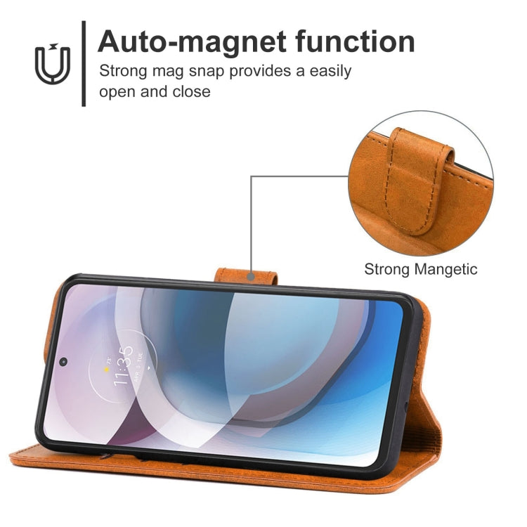 For Motorola Moto G 5G / One 5G Ace Leather Phone Case