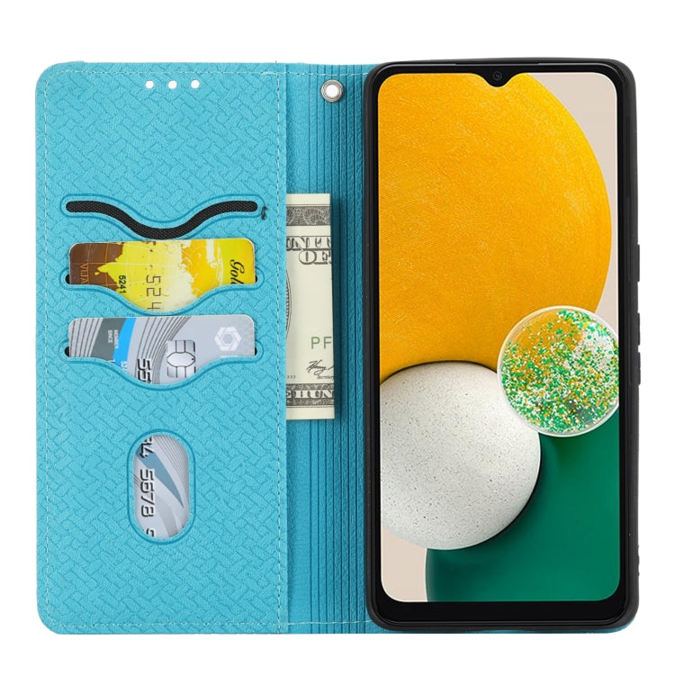 For Google Pixel 7 Pro Woven Texture Stitching Magnetic PU Leather Phone Case