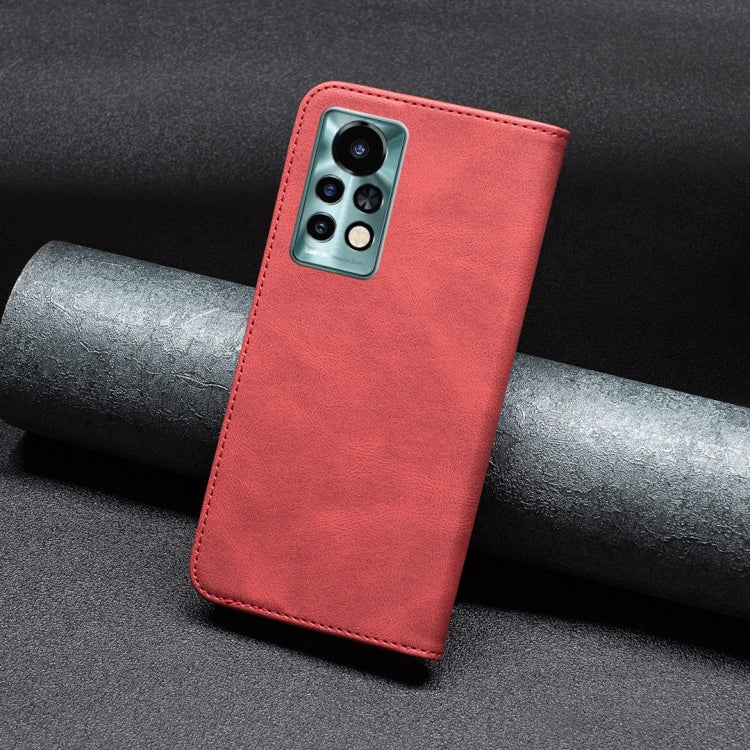 For Infinix Note 11 Pro Magnetic RFID Anti-Theft Leather Phone Case