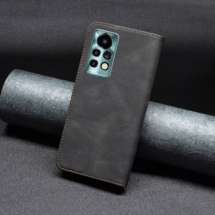For Infinix Note 11 Pro Magnetic RFID Anti-Theft Leather Phone Case