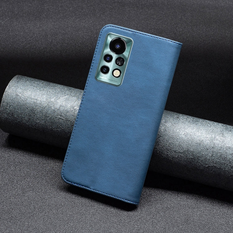 For Infinix Note 11 Pro Magnetic RFID Anti-Theft Leather Phone Case