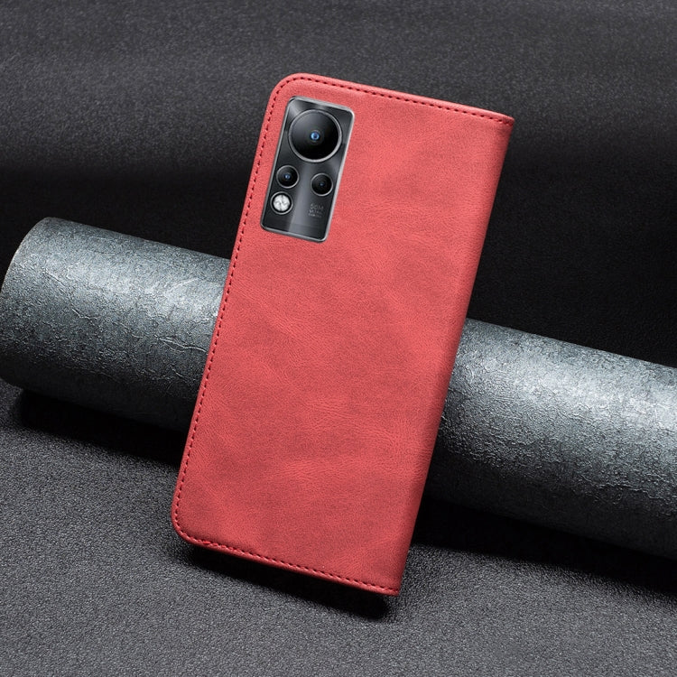 For Infinix Note 11 Magnetic RFID Anti-Theft Leather Phone Case