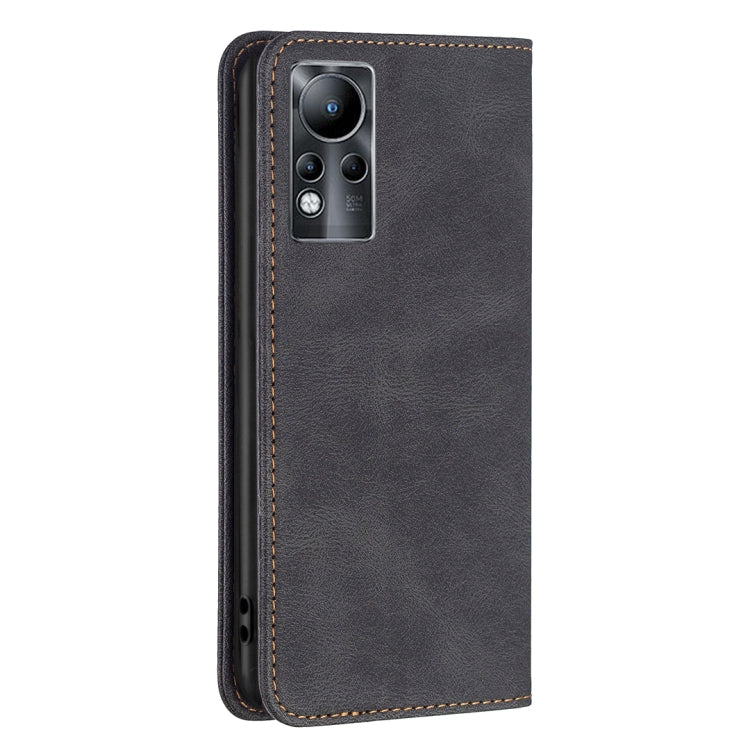 For Infinix Note 11 Magnetic RFID Anti-Theft Leather Phone Case
