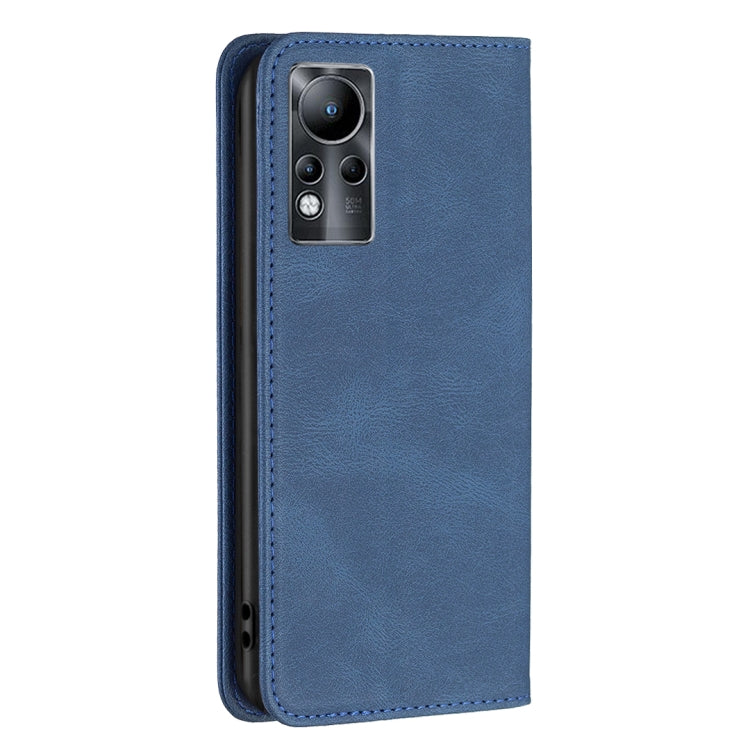 For Infinix Note 11 Magnetic RFID Anti-Theft Leather Phone Case