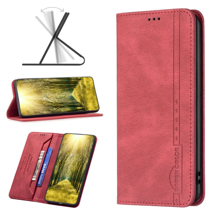 For Infinix Smart 6 Magnetic RFID Anti-Theft Leather Phone Case