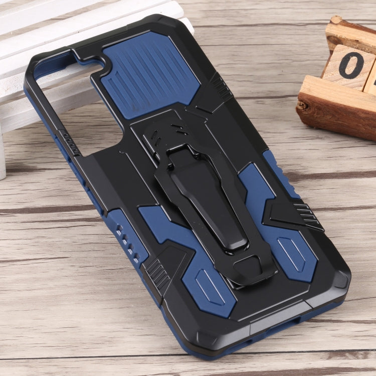 For Samsung Galaxy S22 5G Lanyard Mecha Armor Kickstand PC + TPU Phone Case