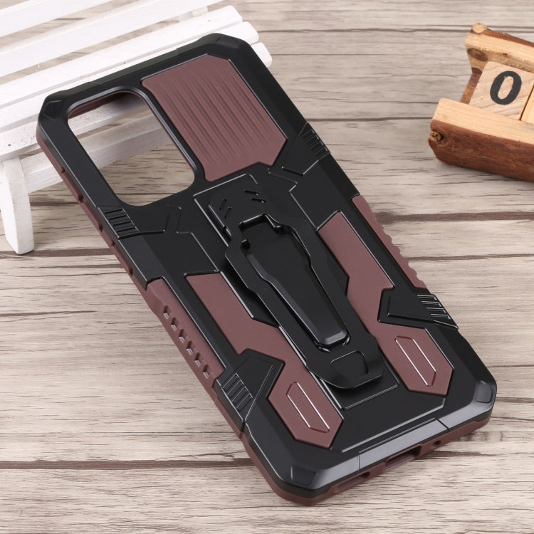 For Samsung Galaxy A33 5G Lanyard Mecha Armor Kickstand PC + TPU Phone Case