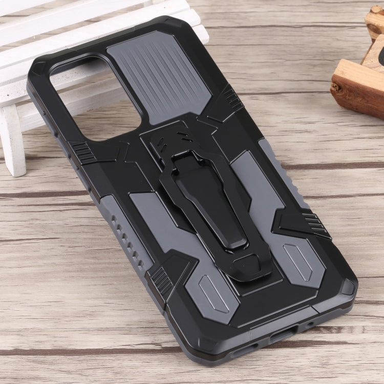 For Samsung Galaxy A33 5G Lanyard Mecha Armor Kickstand PC + TPU Phone Case