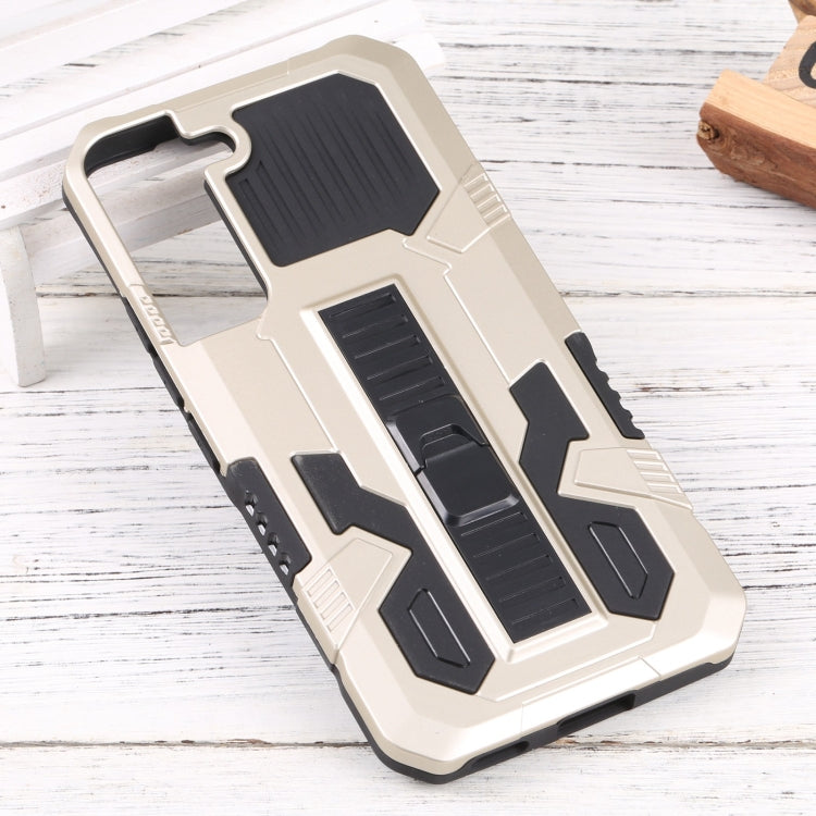For Samsung Galaxy S22 5G Vanguard Lanyard Kickstand TPU + PC Phone Case