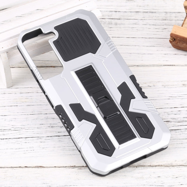 For Samsung Galaxy S22 5G Vanguard Lanyard Kickstand TPU + PC Phone Case
