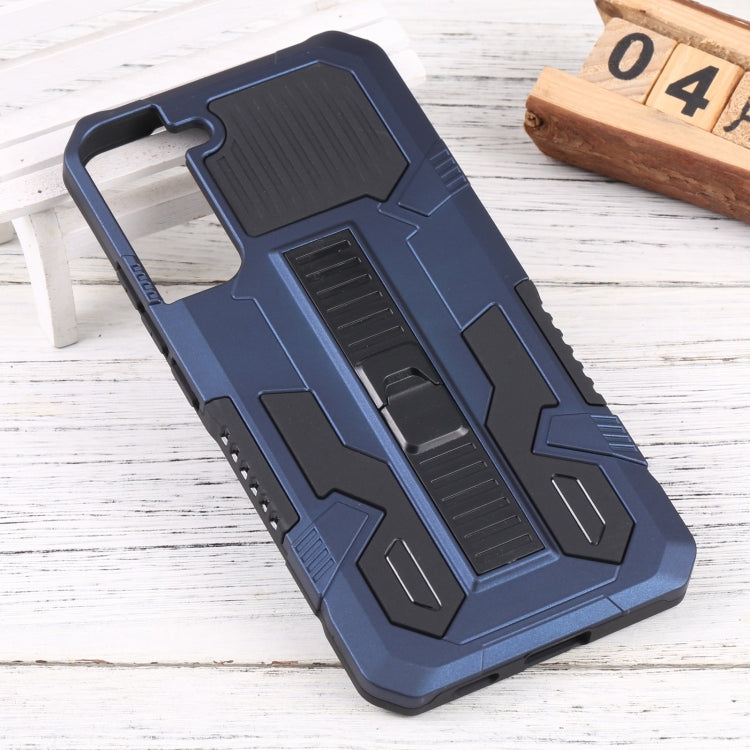 For Samsung Galaxy S22+ 5G Vanguard Lanyard Kickstand TPU + PC Phone Case