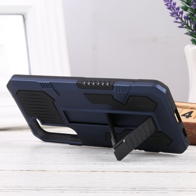 For Samsung Galaxy S22+ 5G Vanguard Lanyard Kickstand TPU + PC Phone Case