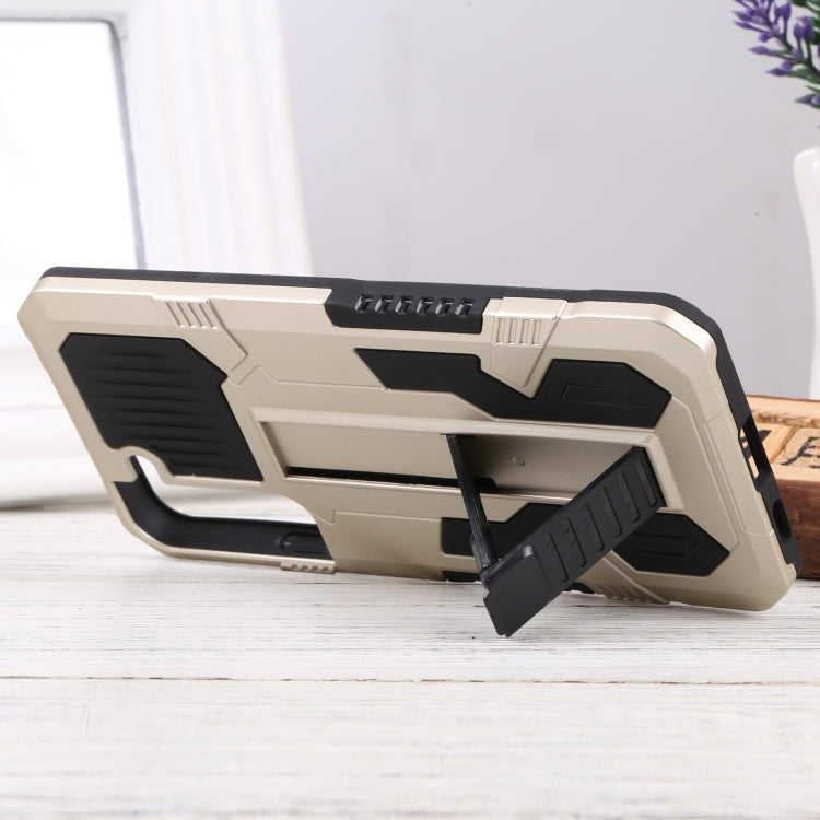 For Samsung Galaxy S22+ 5G Vanguard Lanyard Kickstand TPU + PC Phone Case