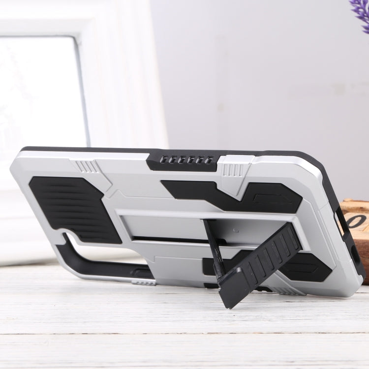 For Samsung Galaxy S22+ 5G Vanguard Lanyard Kickstand TPU + PC Phone Case