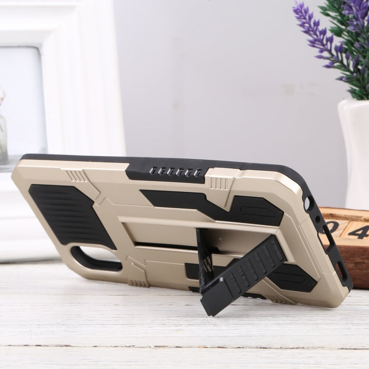 For Samsung Galaxy A03 Core Vanguard Lanyard Kickstand TPU + PC Phone Case