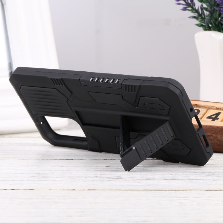 For Samsung Galaxy A33 5G Vanguard Lanyard Kickstand TPU + PC Phone Case