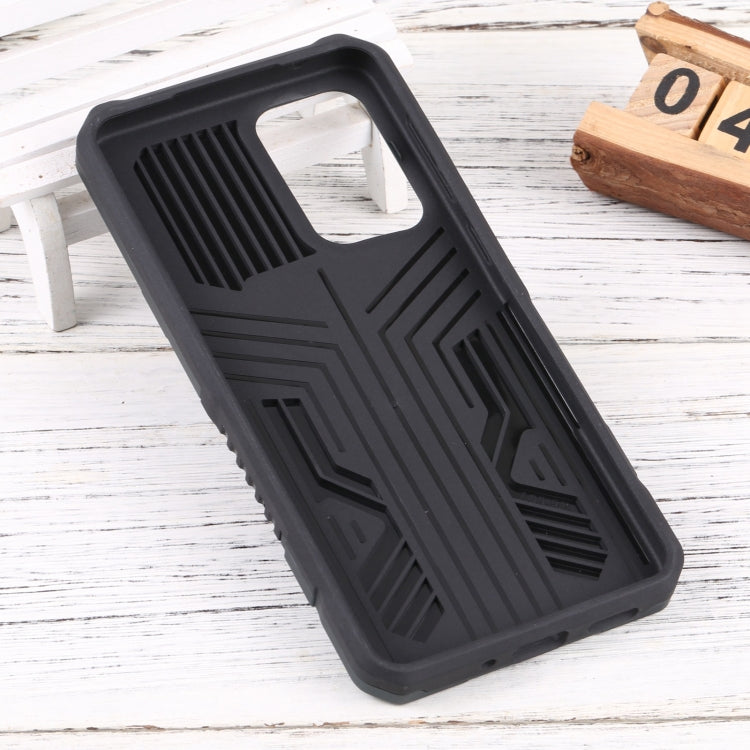 For Samsung Galaxy A33 5G Vanguard Lanyard Kickstand TPU + PC Phone Case