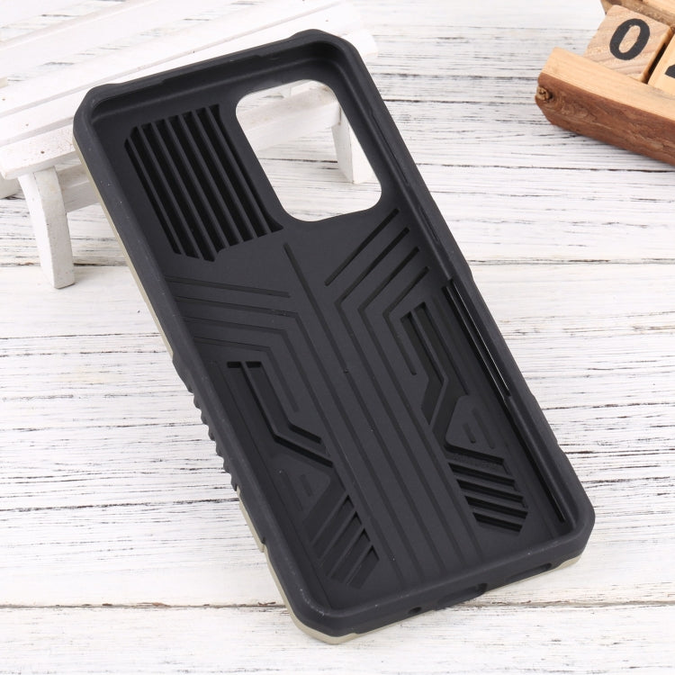 For Samsung Galaxy A33 5G Vanguard Lanyard Kickstand TPU + PC Phone Case