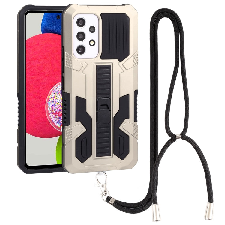 For Samsung Galaxy A53 5G Vanguard Lanyard Kickstand TPU + PC Phone Case