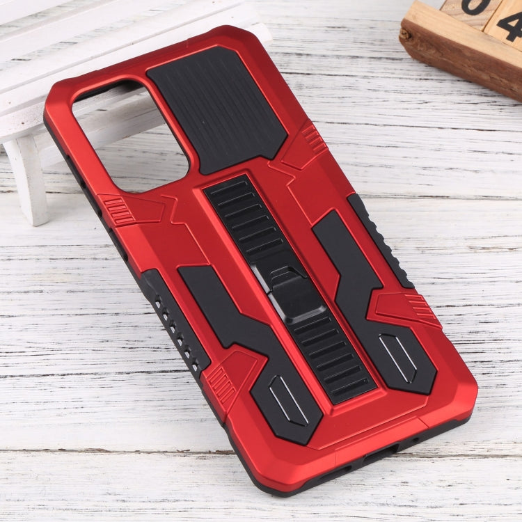 For Samsung Galaxy A73 5G Vanguard Lanyard Kickstand TPU + PC Phone Case